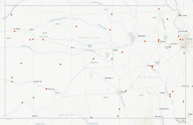 Highway Workers Memorial Map