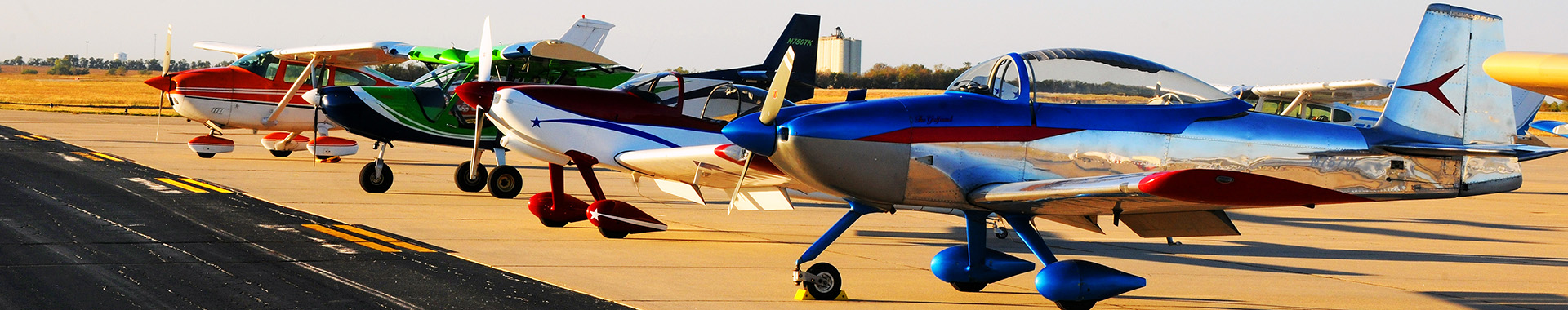 Airplanes at Aviation Tour